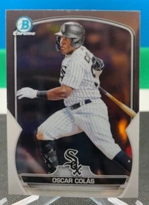 Oscar Colas 2023 Bowman Chrome Prospect #BCP-13 Chicago White Sox  - Picture 1 of 2