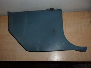 1976-1980 Dodge Aspen Plymouth Volare Right Passenger Kick Panel Trim Blue - Picture 1 of 3