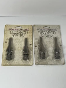 Window Accents Deco Rod System Pike Finials 2 packages Low price for happy deals - Picture 1 of 5