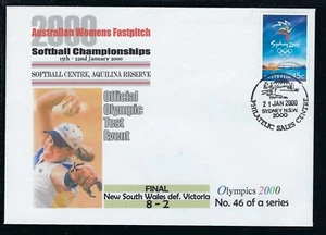 2000 - Australia, Annullo speciale; Campionato softball accesso Olimpiadi, n 11 - Foto 1 di 2