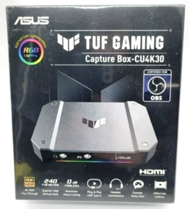 ASUS TUF Gaming Video Capture Card(CU4K30) 4K/2K/1080p120, Near-Zero Latency, HD - Picture 1 of 4