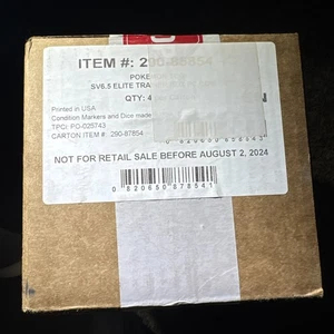 Pokemon Center Esclusivo Shrouded Fable Elite Trainer Box Custodia PC ETB - Foto 1 di 2