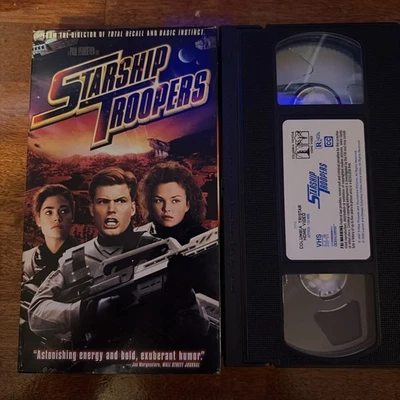 TriStar Home Entertainment Starship Troopers 1998 VHS **Buy 2 Get 1 Free** - Image 1 of 2