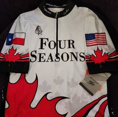 Camiseta deportiva de ciclismo Four Seasons Hotels New Dallas Austin Houston Foto 1 de 4