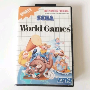 World Games Sega Master System *Complete* Not For Rental Version - Picture 1 of 11