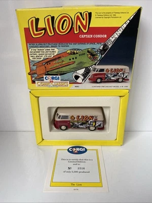 Corgi Comic Classics Limited Edition Lion Captain Condor VW Van Die Cast Toy - Image 1 of 4