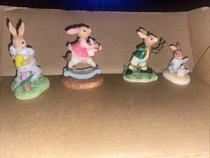 Royal Doulton Bunnykins  Resin Lot Of Four - Picture 1 of 7