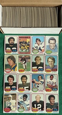Juego completo de fútbol americano Topps 1976 (1-528) Lambert/Walter Payton novato RC HOF Foto 1 de 4