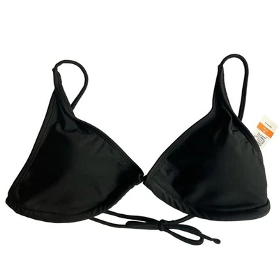 Top de bikini de natación sexy para mujer No Boundaries, talla M, negro, nuevo con etiquetas Foto 1 de 4