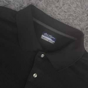 Ben Hogan Performance Herren 3XL XXXL Schwarz Gerippt Kurzarm Stretch Golf Polo - Bild 1 von 6