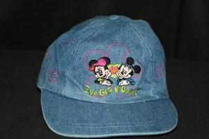 Vintage 1990's Mickeys Stuff For Kids Minnie Embroidered Hat Rare Cap VTG Disney - Picture 1 of 15