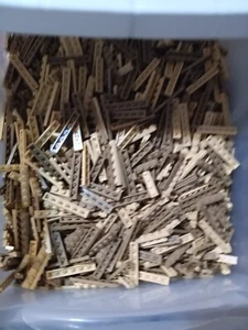 Lego 1x6 3666 hellbraune und dunkelbraune Platten 500 Teile Stück - Bild 1 von 1