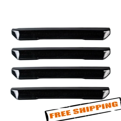 Recon 264230BK Smoked Fender Lenses w/ 4 Amber LED Lights - Image 1 of 4