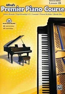 Premier Piano Course Lesson Book 1B (00-23863) Book & Online - Picture 1 of 2