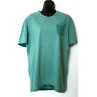 Mens Tom Tailor Original Brand Green Flecked Short Sleeve Cotton T-Shirt Size XL