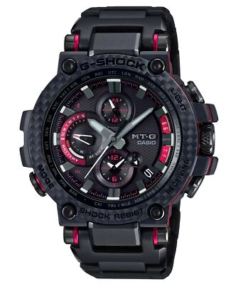 CASIO G-SHOCK  MTG-B1000XBD-1AJF [MT-G Carbon Bezel with Bluetooth Solar ]New - Image 1 of 4