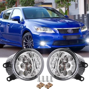For 2011-2014 Lexus CT200h Front Bumper Halogen Fog Light Lamps Left Right - Bild 1 von 13