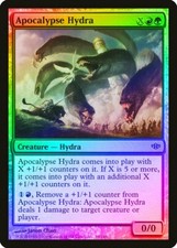 Apocalypse Hydra FOIL Conflux PLD Red Green Mythic Rare MAGIC CARD ABUGames