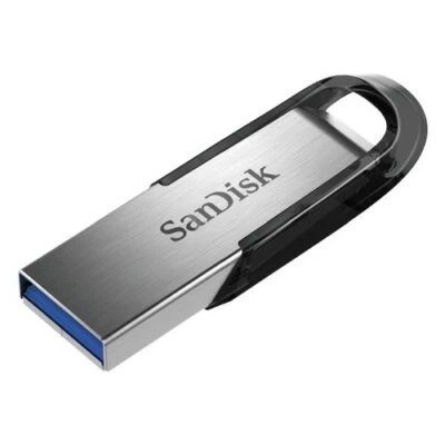 Sandisk Chiavetta USB 64GB ULTRA Flair Black e Silver SDCZ73 064G G46 - Immagine 1 di 2