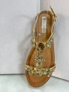 Sandali donna eleganti gioiello stile positano con pietre e strass - Foto 1 di 7