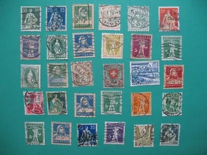 Lot de timbre perforé de Suisse, Stamp Perfin, TBE, à Voir - Picture 1 of 2