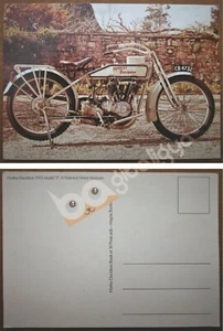 Motorrad Postkarte "HARLEY DAVIDSON - MODELL "J" - Baujahr 1915" - echte Rarität - Bild 1 von 1