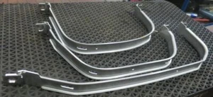 Cinta de sujeción del depósito de acero inoxidable 8A0201654D 8D0201654Q S4 para Audi A4 B5 Quattro - Imagen 1 de 12