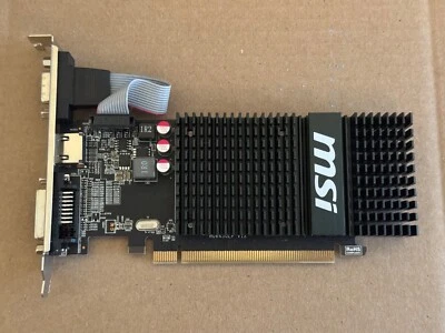 MSI Radeon R5 230 2GB DDR3 Desktop Video Graphics Card GPU HDMI VGA DVI Tested! - Image 1 of 4