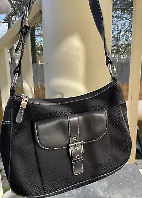 Bolso de hombro Talbots negro Foto 1 de 4