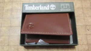 Timberland trifold wallet Brown free shipping - Picture 1 of 1