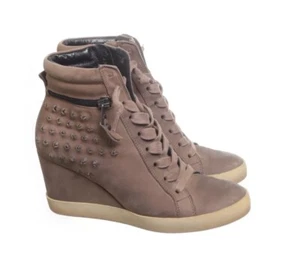 Stiefel braun 37 Kennel & Schmenger Nieten Taschen Geheimfach Stiefeletten - Bild 1 von 5