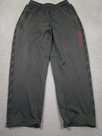 Arkansas Razorbacks Sweatpants Mens Large Gray Nike Dri Fit Cover