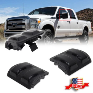 For Ford F250 F350 F450 F550 Smoke Lens Side Mirror Marker Signal Light Housings - Picture 1 of 8