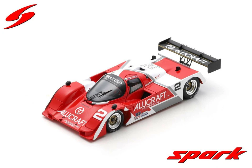 Spark 1/43 Porsche 962C #2 IMSA Sears Point 1989 US172 - Immagine 1 di 1