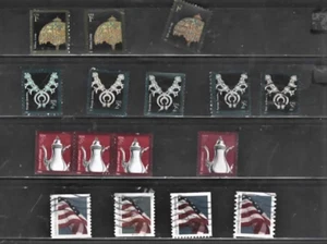 USA 16 different 2004-2011 4 PNC Definitive Used Stamps fine - Picture 1 of 1