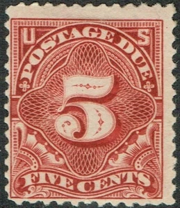 USA 1895 Postage Due Scott J34 MHR (CV: $300 US) - Picture 1 of 2
