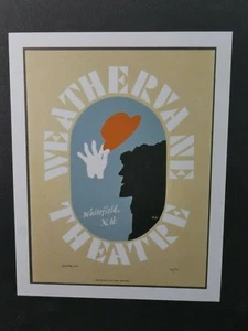 Lance HIDY Whitefield Festival 1980 Bretton Woods, poster miniature print - Imagen 1 de 1