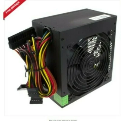 Bloc d'alimentation 500 W ATX - Noir - Neuf - Photo 1/4