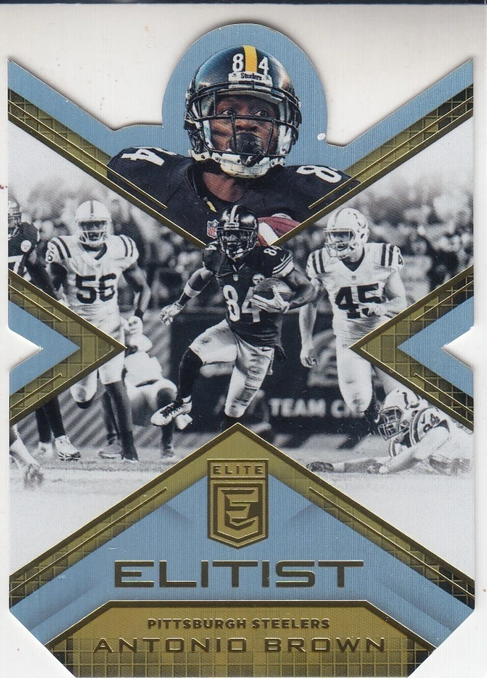 ANTONIO BROWN 2016 Panini Donruss Elite Elitist #ELAB Steelers - Image 1 of 2