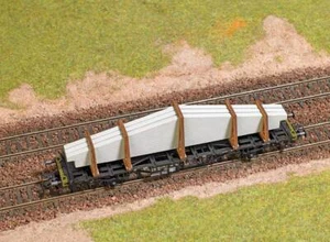 Busch 1691 HO Scale Precast Concrete Truss Load - Kit -- pkg(3) - Picture 1 of 1