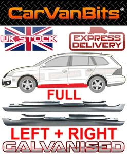 PARA VW GOLF 5 V 6 VI MK5 MK6 VARIANTE JETTA 03-16 PANEL DE REPARACIÓN ALFÉIZAR EXTERIOR COMPLETO X2 - Imagen 1 de 14