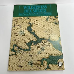 Wildnis Sechskantblätter Rollenspielhilfe für Wildniskampagnen 1978 - Bild 1 von 5