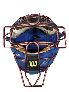 Toby Hall Autographed Game Used Catchers Mask - Player's Closet Project - Picture 1 of 1