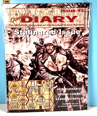 🔥CH Combat Diary #2 Stalingrad Issue War Game Magazine UNPUNCHED 🔥 - Image 1 of 2