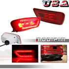 Red Led Brake Tail Light/fog Lamps For 11-20 Jeep Grand Cherokee WK2 Compass,etc