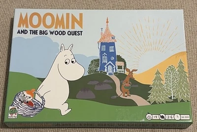 Moomin and The Big Wood Quest Board Game - Complete & Great Condition Xmas - Image 1 of 4