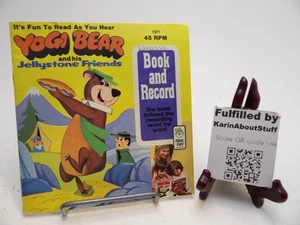 Yogi Bear & His Jellystone Friends Ein Peter Pan erzähltes Buch & Schallplatte, 45 U/min  - Bild 1 von 6