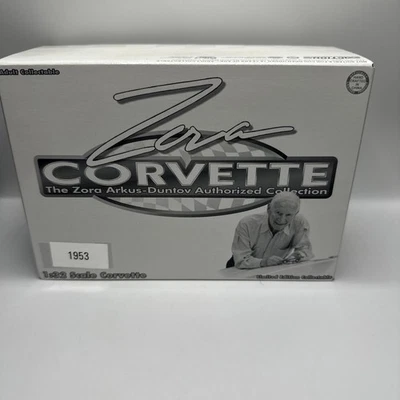 ACTION 1:32 1953 ZORA ARKUS DUNTOV CORVETTE - WHITE NEW + FAST SHIPPING - Image 1 of 4