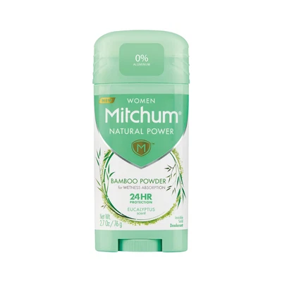 Mitchum Women Natural Power Invisible Solid Deodorant, Eucalyptus 2.7 oz - Image 1 of 2