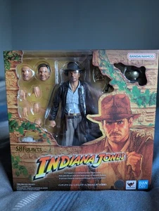NEW Bandai S.H.Figuarts Indiana Jones Raiders of the Lost Ark Action Figure - Picture 1 of 6